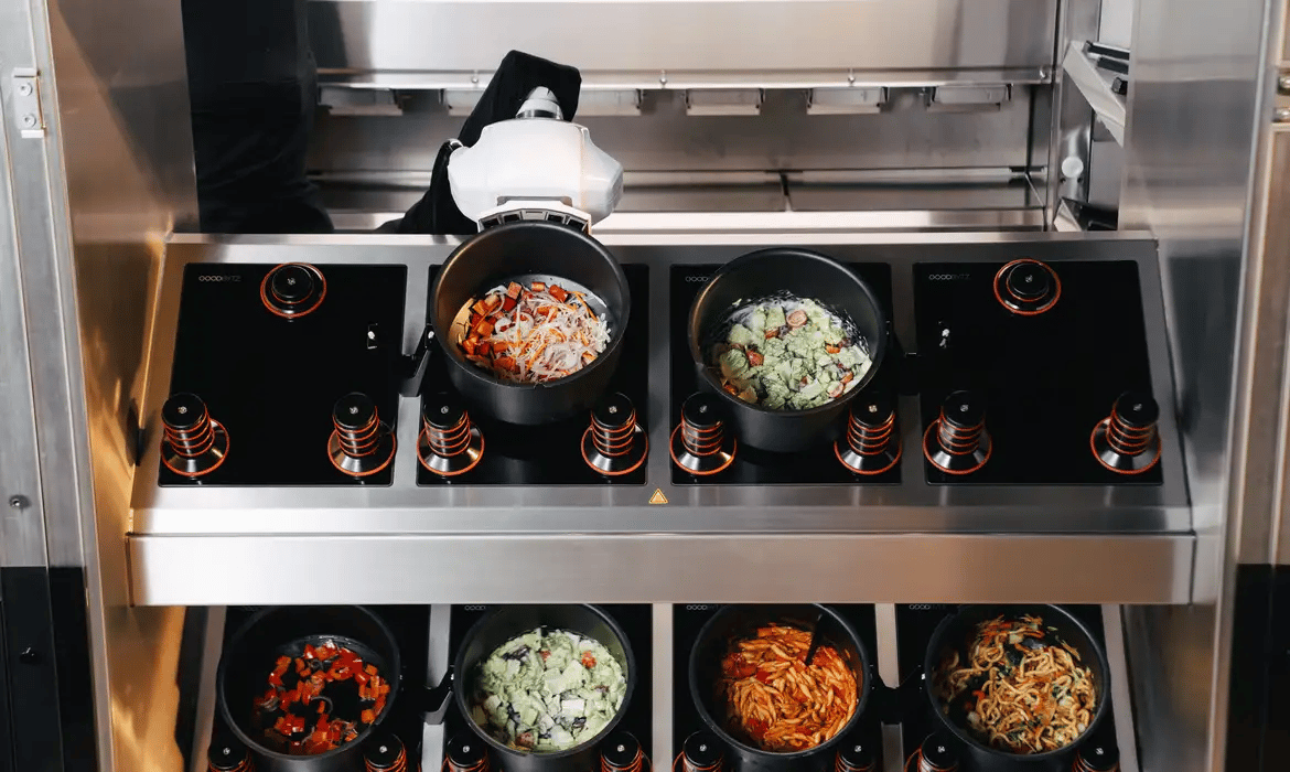 Robô cozinheiro com inteligência artificial vence prêmio internacional de robótica