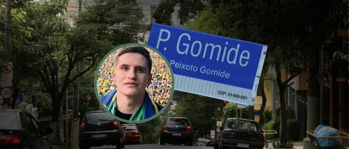 Projeto para trocar nome da Rua Peixoto Gomide avança em SP e tem voto contrário de Lucas Pavanato