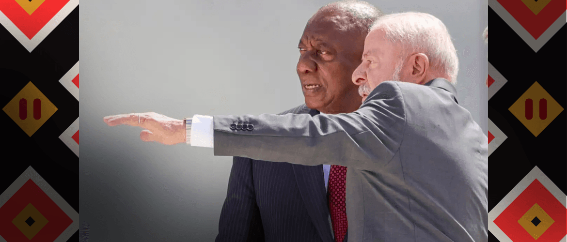 Lula recebe presidente da África do Sul em Brasília para ampliar comércio e investimentos