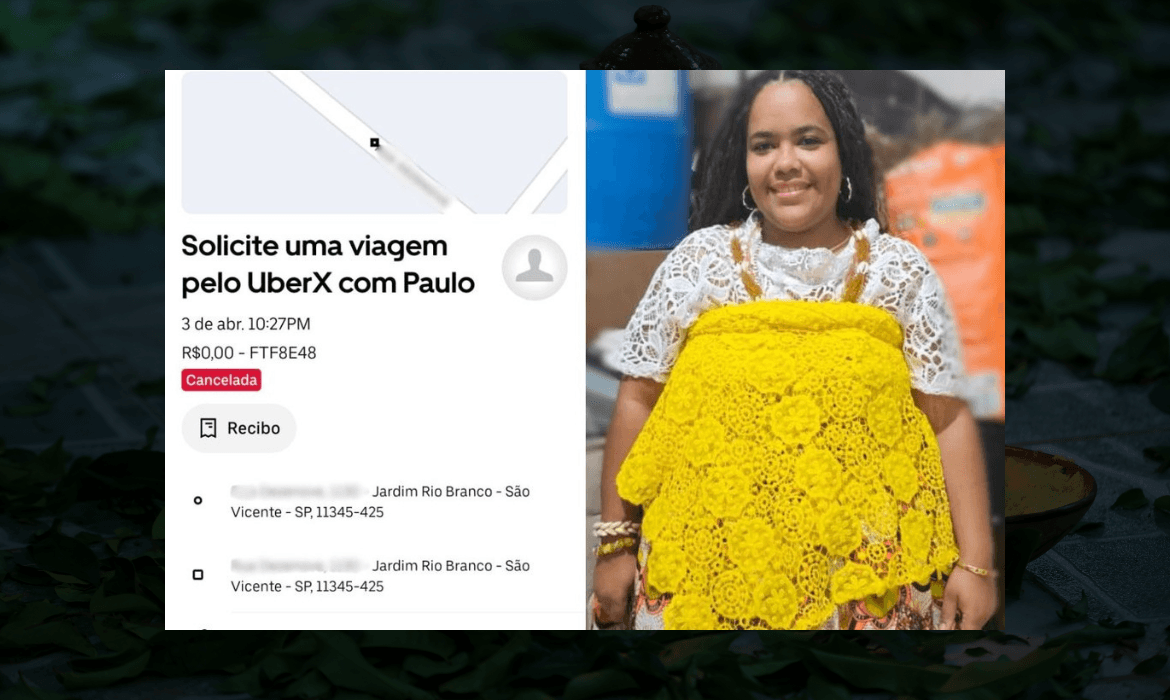 Uber: Barbara Emanuelle da Silva Alves Ferreira, de 27 anos é recusada por vestir roupa de candomblé