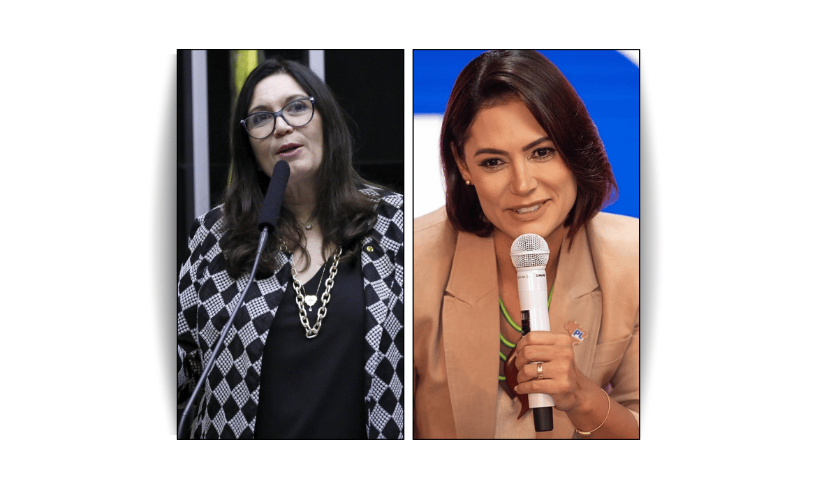 PL oficializa Michelle Bolsonaro e Bia Kicis ao Senado pelo DF