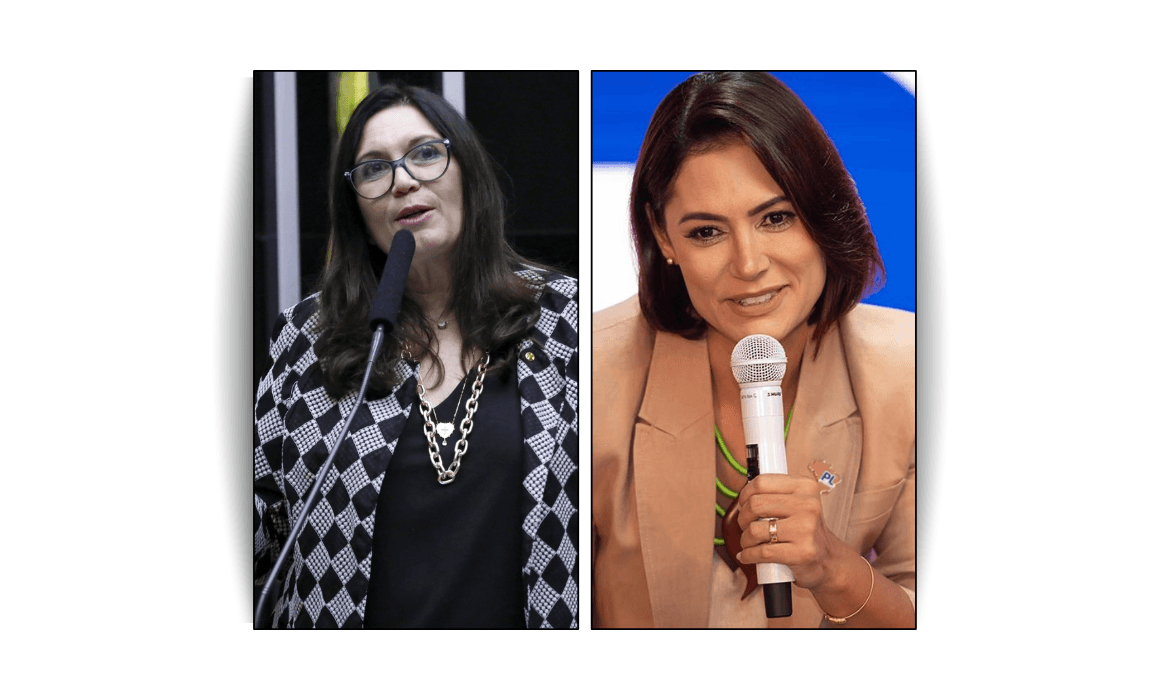 PL oficializa Michelle Bolsonaro e Bia Kicis ao Senado pelo DF