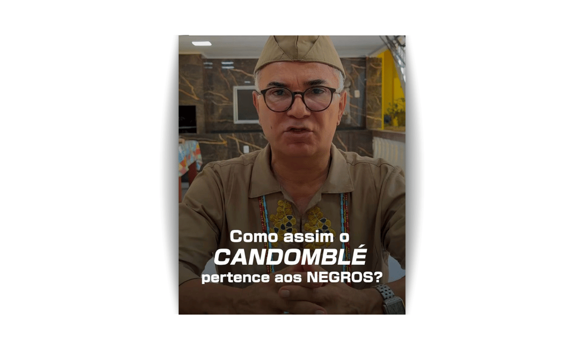 Vídeo de Sérgio Pina questiona a relação entre Candomblé e população negra