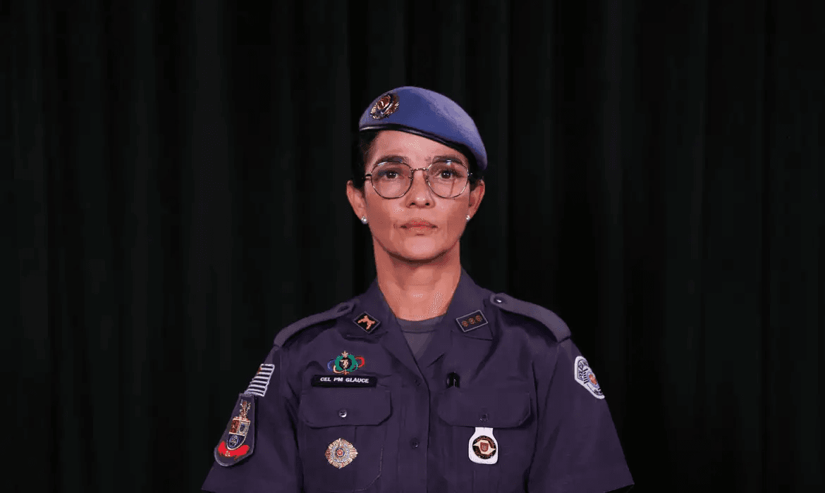 Glauce Anselmo é 1ª comandante-geral da PM de SP