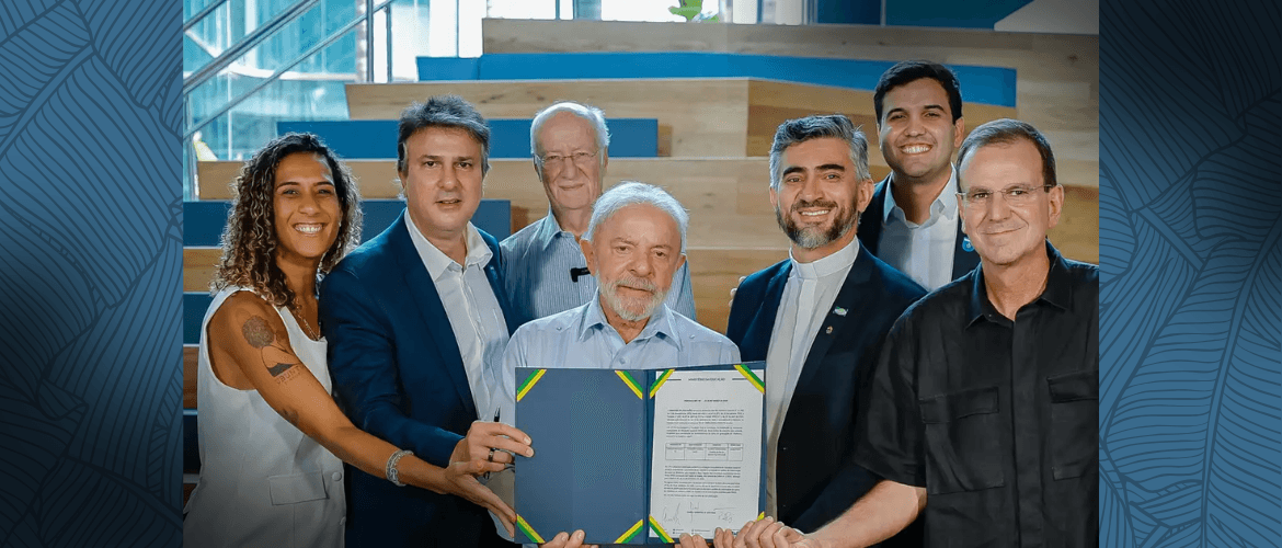 Visita do presidente Lula ao Rio de Janeiro.