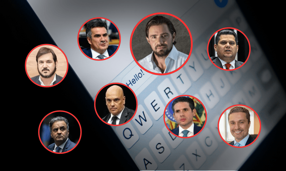 A Polícia Federal encontrou no celular do banqueiro Daniel Vorcaro mensagens que mencionam encontros e conversas com autoridades dos três poderes.