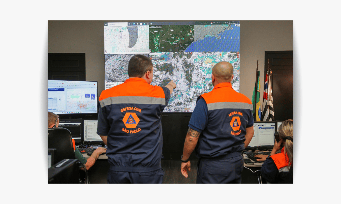 Defesa Civil alerta: tempestades severas e tornados no interior de SP