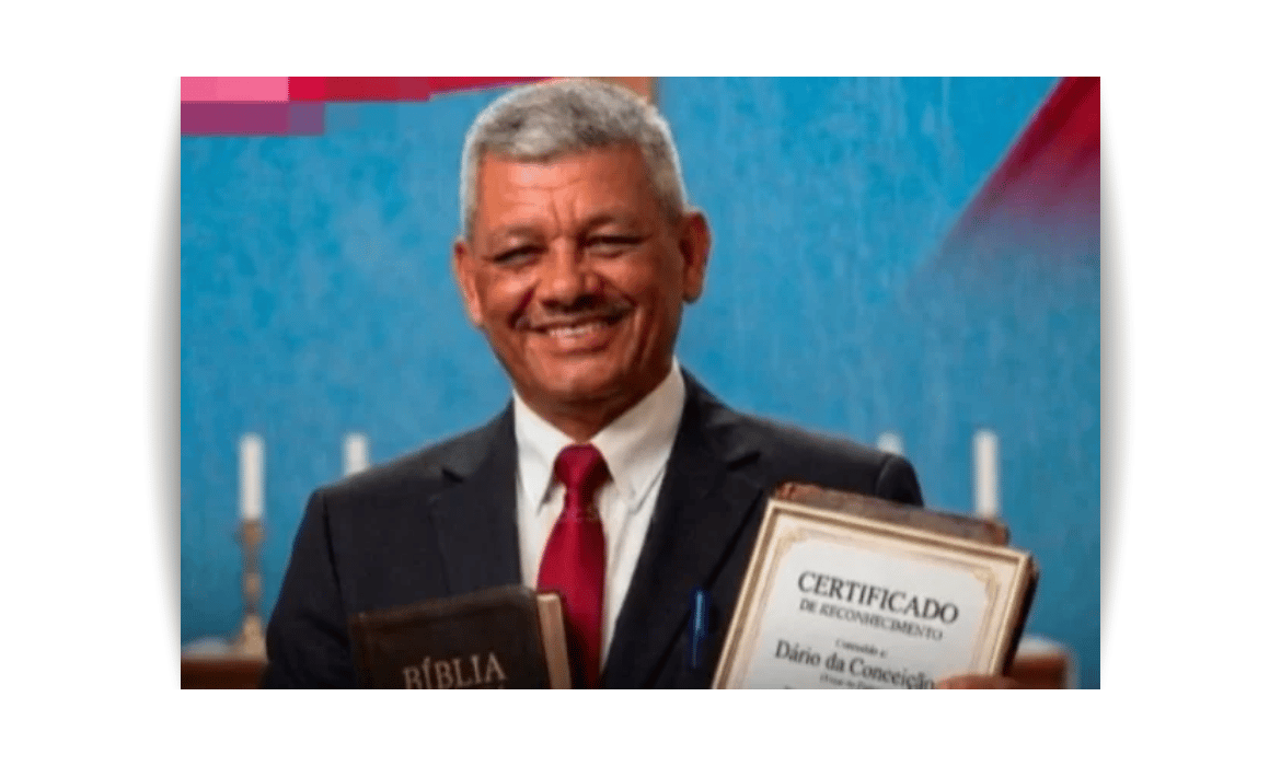 Dario da Conceição, pastor preso suspeito de estuprar a própria sogra