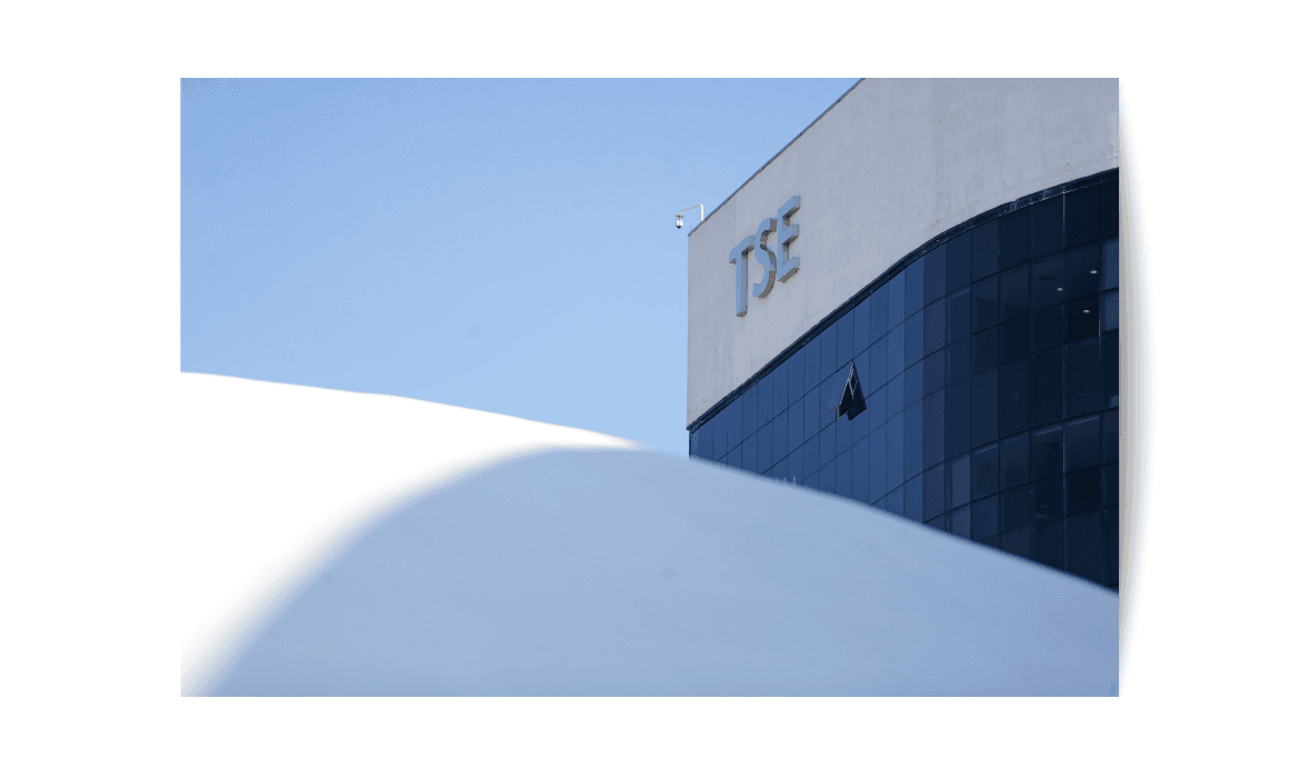 Edifício sede do Tribunal Superior Eleitoral (TSE), em Brasília